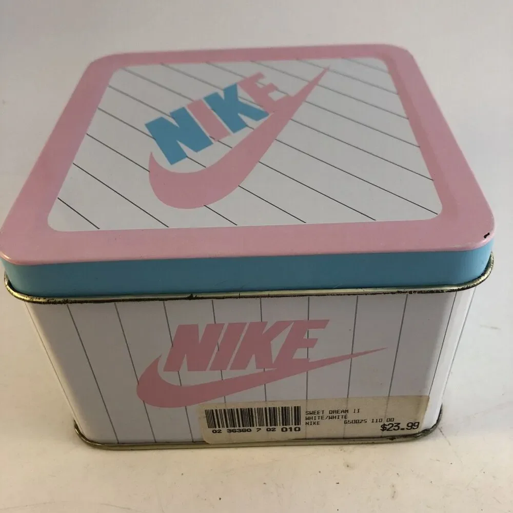 Vintage 1994 Nike Baby Shoes Tin Sweet Dreams II TIN ONLY